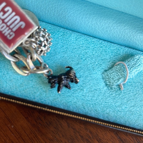 VERY HARD TO FIND - BEAUTIFUL VINTAGE JUICY COUTURE CHARM BRACELET - 13 CHARMS! - Picture 7 of 10